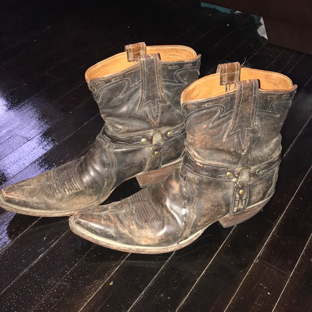 Lucchese Diva Moto western boots